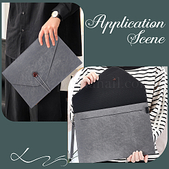 Rectangle PU Leather File Pockets&nbsp;AJEW-WH20070-208A