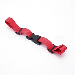 Pp＆pomバックパック滑り止めチェストストラップ  レギュレーター付き  バッグアクセサリー用  ファイヤーブリック  27x2.55cm&nbsp;FIND-TAC0007-07D