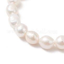Natural Cultured Freshwater Pearl Beads Stretch Bracelets for Women&nbsp;BJEW-JB12864