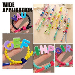 10Pcs Opaque European Acrylic Beads&nbsp;MACR-HY0001-21