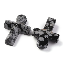 Natural Snowflake Obsidian Pendants&nbsp;G-B122-02D