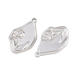 304 Stainless Steel Pendants&nbsp;STAS-L317-43P