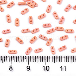 FGB 2-Hole Glass Seed Beads&nbsp;LS-X-SEED-S031-S-SQ50FR