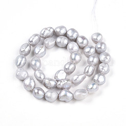 Natural Cultured Freshwater Pearl Beads Strands&nbsp;PEAR-N014-09B