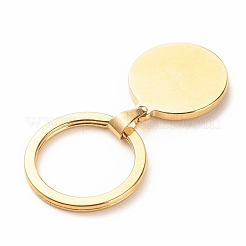 304 Stainless Steel Pendants Keychain&nbsp;KEYC-JKC00314-11