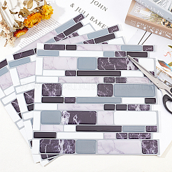 PVC Self-Adhesive Mark Crystal Pattern Paper&nbsp;DIY-WH0223-44