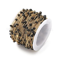 304 Stainless Steel Enamel Link Chains&nbsp;AJEW-Z028-09G-11
