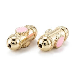 Real 18K Gold Plated Brass Tube Beads&nbsp;KK-A155-20G