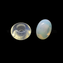 オパライトヨーロッパ大ホールビーズ  ロンデル  13~14x7~8mm  穴：5mm&nbsp;LS-X-G-Q442-20