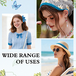 2Bags Polyester Lace Trim&nbsp;OCOR-ME0001-84B