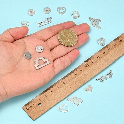 15Pcs Stainless Steel Pendants&nbsp;STAS-CJ0002-19