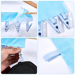 Fabric Hanging Clothes Peg Organizer&nbsp;AJEW-WH0455-394A