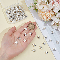 100Pcs Tibetan Style Alloy Beads&nbsp;FIND-ME0002-06AS