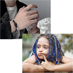 10 Style 304 Stainless Steel European Beads&nbsp;STAS-NB0001-09AS