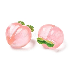 Semi-stereoscopic Transparent Resin Cabochons&nbsp;RESI-G072-01A