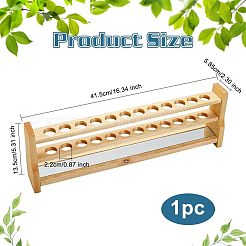 Wood Multi-Use Colorimetrical Cylinder Tube Display Racks&nbsp;ODIS-WH0029-69C