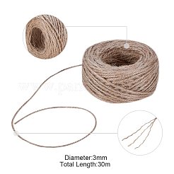 ガラスの瓶のガラスびん  鉄ネジアイピンベイルペグとジュートより糸付き  ミックスカラー  24.5x20mm  容量：2.5ml（0.08液量オンス）&nbsp;AJEW-PH0015-03