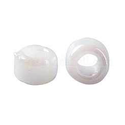 TOHOラウンドシードビーズ  日本製シードビーズ  (401) 不透明アブホワイト  15/0  1.5mm  穴：0.7mm  約3000個/10g&nbsp;X-SEED-TR15-0401