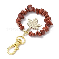 Natural Red Jasper Chip Pendant Decoration&nbsp;KEYC-JKC00976-01