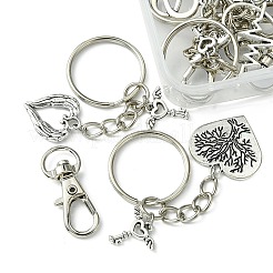 Valentine's Day Heart Alloy Pendant Keychain&nbsp;KEYC-FS0001-03
