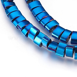 Electroplate Non-magnetic Synthetic Hematite Bead Strands&nbsp;G-I208-16-G