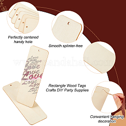DIY Wood Bookmarks Making Kits&nbsp;WOOD-SP0001-21D