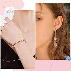 140Pcs 7 Colors Transparent Resin Beads&nbsp;RESI-PA0001-37A