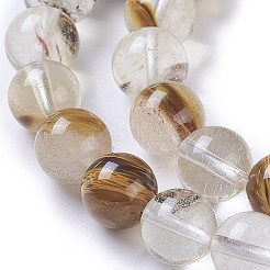 Synthetic Quartz(Glass) Beads Strands&nbsp;G-F620-01-8mm-1