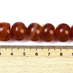 Dyed Natural Agate Beads Strands&nbsp;G-U030-A01-02
