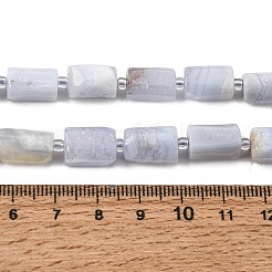 Natural Blue Lace Agate Beads Strands&nbsp;GG-CBA8682-A03-01