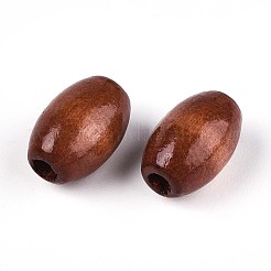Spray Painted Schima Wood Beads&nbsp;WOOD-T032-29A-18