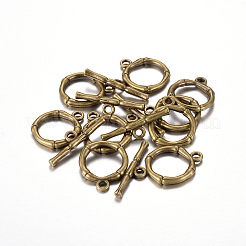 合金マンテル  鉛フリー及びカドミウムフリー  アンティークブロンズ  サイズ：リング：約20.5x17mm  穴：2mm  バー：26x6x3mm  穴：2mm&nbsp;LS-X-PALLOY-EA9143Y-AB-RS