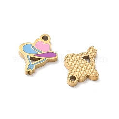 304 Stainless Steel Enamel Pendants&nbsp;SA-CBA7876-11G