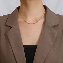 Cubic Zirconia Column Pendant Necklace with Brass Cable Chains&nbsp;LS-UU3534-1