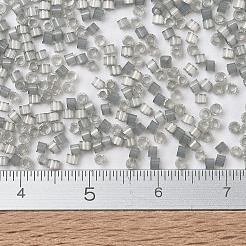 MIYUKIデリカビーズ  シリンダー  日本製シードビーズ  11/0  （db1817)染色スモークグレーシルクサテン  1.3x1.6mm  穴：0.8mm  約100000個/500g&nbsp;SEED-MY11-DB1817