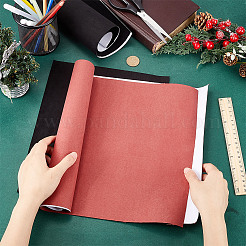 2 Sheets 2 Colors Faux Suede Book Covers&nbsp;DIY-CP0011-10B