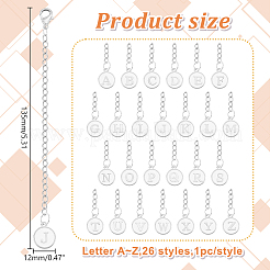 Letter Alloy Enamel Pendant Deocrations&nbsp;HJEW-AB00575