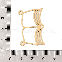 ステンレスペンダント201個  レーザー切断  ブックチャーム  18KGP本金メッキ  22.5x34.5x1mm  穴：2mm&nbsp;LS-STAS-Z109-01G-1