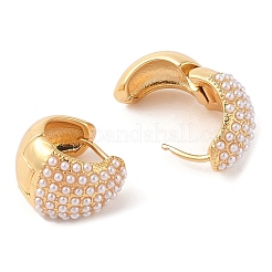 Rack Plating Brass Hoop Earrings for Women&nbsp;EJEW-G394-31G