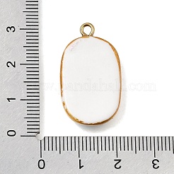 Fruit & Floral & Animals Printed Handmade Porcelain Pendants&nbsp;X-STAS-Z207-01G-02