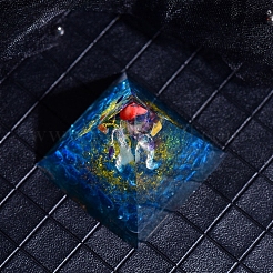 Orgonite Pyramid Resin and Glass Display Decorations&nbsp;PW-WG14D54-01