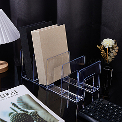4Pcs Plastic Desktop Bookshelves&nbsp;AJEW-WH0596-507-1