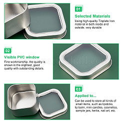 Tinplate Iron Tins&nbsp;CON-NB0001-37P