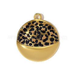 304 Stainless Steel Enamel Pendants&nbsp;STAS-OY005-18G