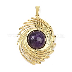 Natural & Synthetic Mixed Gemstone Pendants&nbsp;STAS-B109-01G