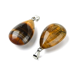 Natural Tiger Eye Pendants&nbsp;GG-K002-09T
