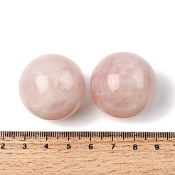Natural Rose Quartz Sphere Beads&nbsp;G-I367-05F-01
