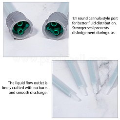 Plastic Epoxy Mixing Nozzle Tips&nbsp;TOOL-WH0131-08B