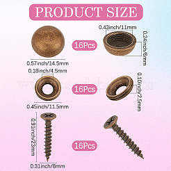 2 Bags Carbon Steel Screw&nbsp;FIND-GF0009-32B