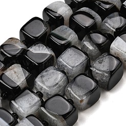 Natural Agate Beads Strands&nbsp;G-F820-O01-01H
